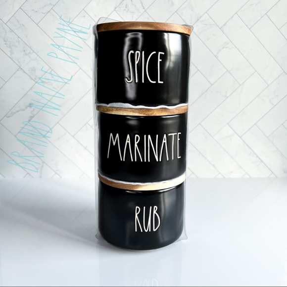 Rae Dunn Stacking Spice Cellars - Picture 1 of 2